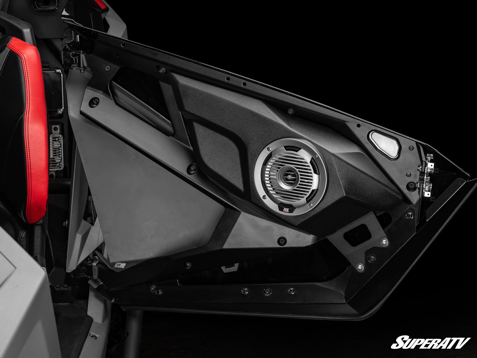 Polaris RZR Turbo R Metra 6.5" Speaker Door Pods