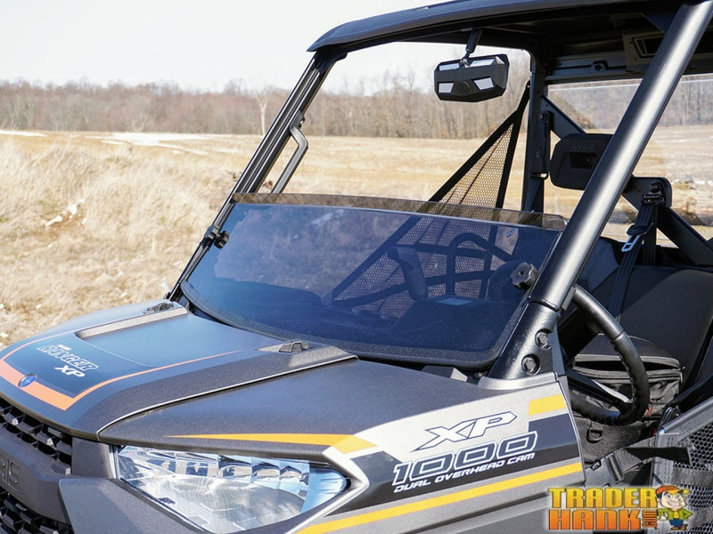 Polaris Ranger 1000 Crew Spike Tinted Half Windshield | UTV ACCESSORIES - Free shipping