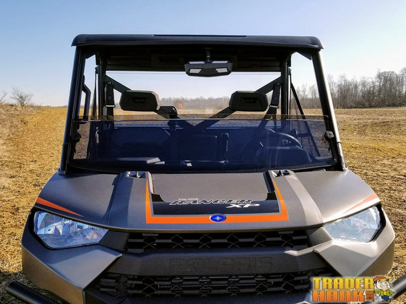 Polaris Ranger 1000 Crew Spike Tinted Half Windshield | UTV ACCESSORIES - Free shipping