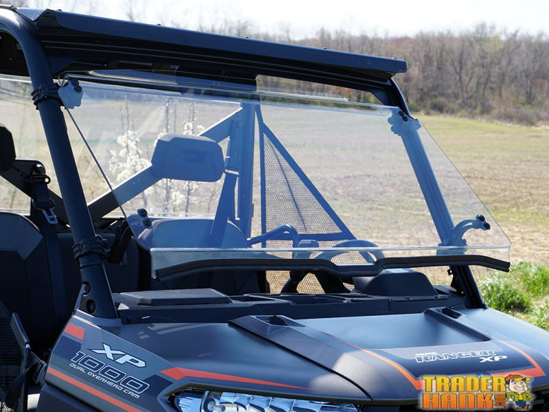 2019+ Polaris Ranger 1000 Crew Tilting Scratch Resistant Windshield | UTV ACCESSORIES - Free shipping
