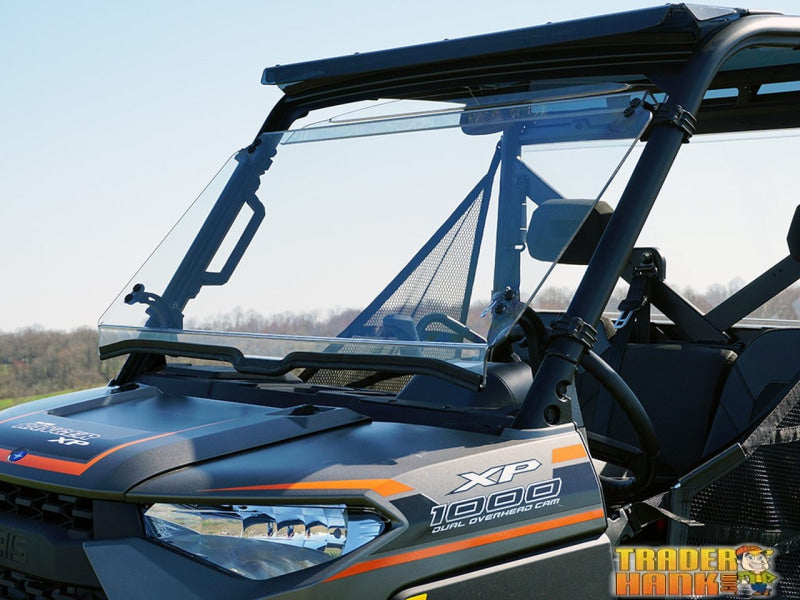 2019+ Polaris Ranger 1000 Crew Tilting Scratch Resistant Windshield | UTV ACCESSORIES - Free shipping
