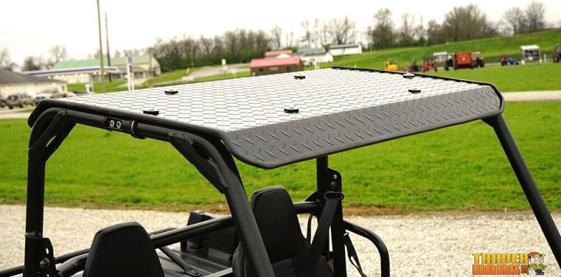 Polaris Ranger 150 Aluminum Diamond Plate Hard Top - Black | UTV ACCESSORIES - Free Shipping