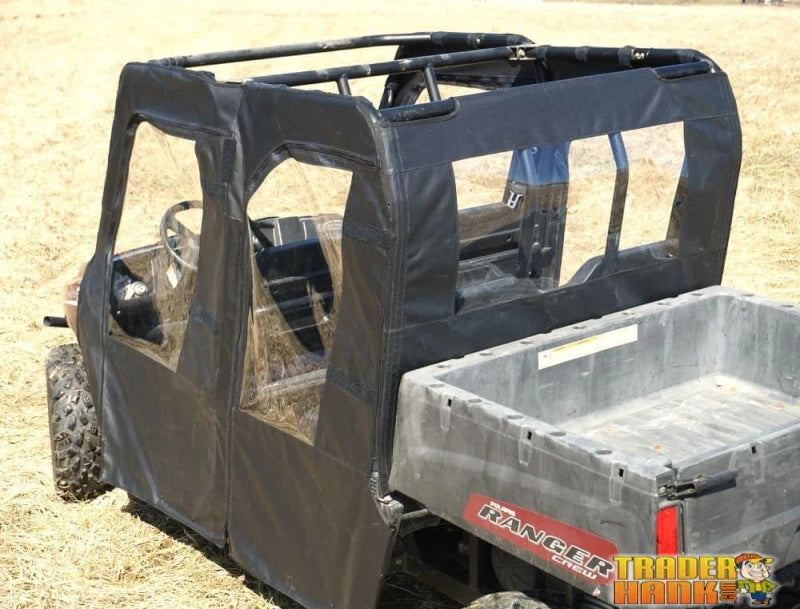 2010-2014 Polaris Ranger Midsize Crew Soft Door Rear Window Combo | UTV ACCESSORIES - Free Shipping