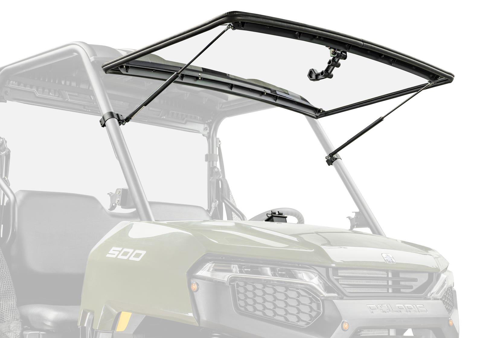 Polaris Ranger 500 Scratch-Resistant Flip Windshield (2026+)