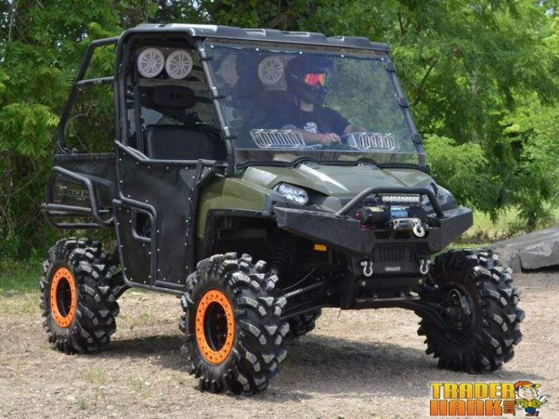 Polaris Ranger 500 Scratch Resistant Vented Full Windshield | SUPER ATV WINDSHIELDS - Free Shipping