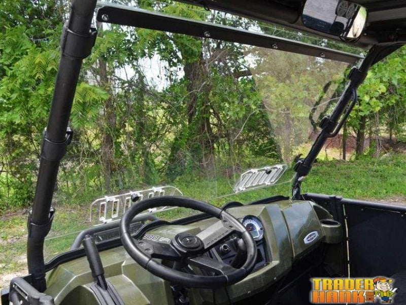 Polaris Ranger 500 Scratch Resistant Vented Full Windshield | SUPER ATV WINDSHIELDS - Free Shipping