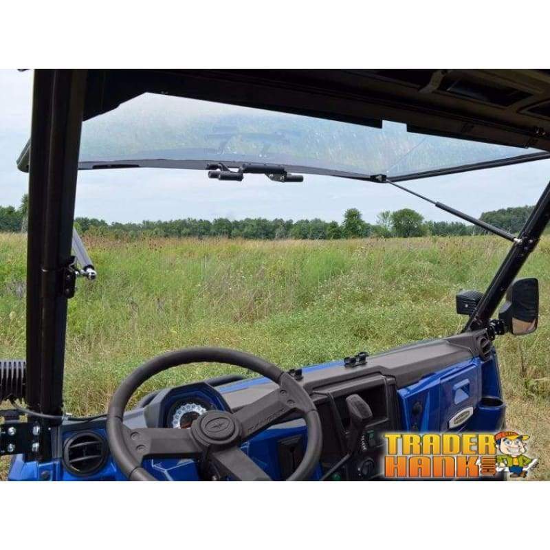 2014-2018 Polaris Ranger 1000 Diesel Scratch Resistant Flip Windshield | SUPER ATV WINDSHIELDS - Free Shipping