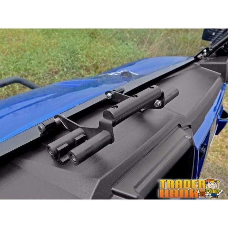 2014-2018 Polaris Ranger 1000 Diesel Scratch Resistant Flip Windshield | SUPER ATV WINDSHIELDS - Free Shipping