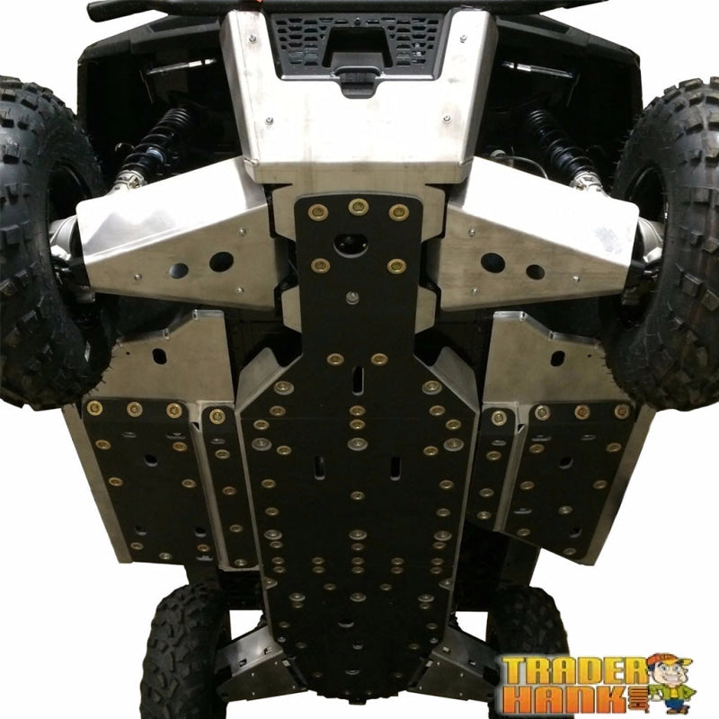 Polaris Ranger 570 Full Size Ricochet 10-Piece Complete Aluminum or UHMW Skid Plate Set | Free shipping
