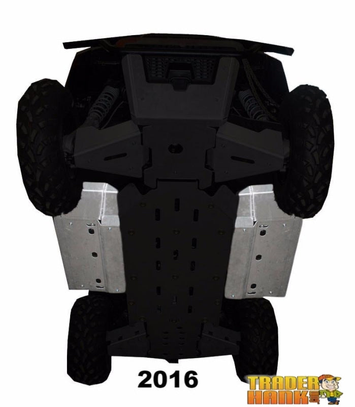 Polaris Ranger 570 Full-Size Ricochet 2-Piece Rock Slider & Floor Board Skid Plate Set | Free shipping