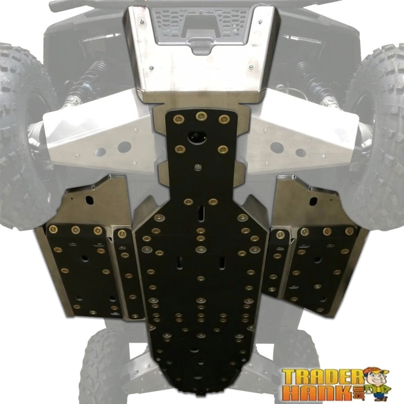 Polaris Ranger 570 Full Size Ricochet 5-Piece Full Frame Skid Plate Set with Rock Sliders | Free shipping