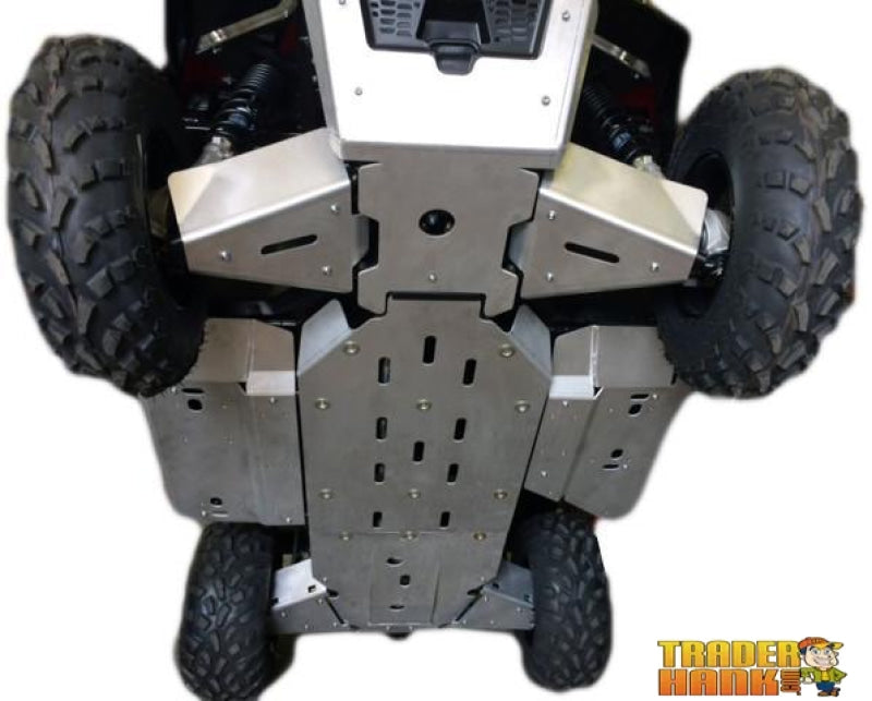 Polaris Ranger 570 (Mid-Size) Ricochet 9-Piece Complete Aluminum Skid Plate Set | Ricochet Skid Plates - Free Shipping