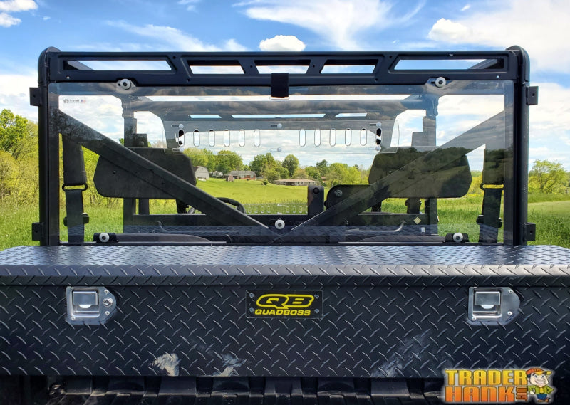Polaris Ranger 900/1000 - Lexan Back Panel w/Vent Option | UTV Accessories - Free shipping