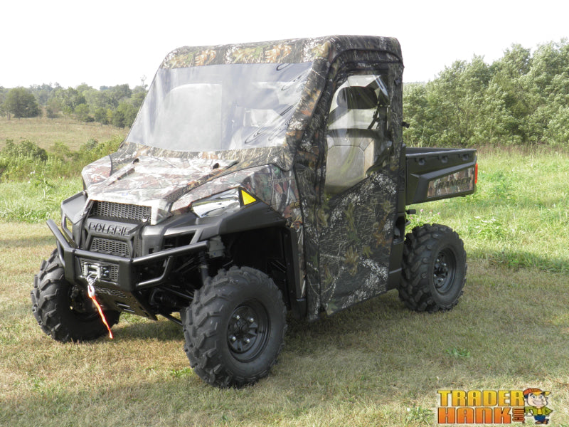 Polaris Ranger 900/1000/XP 570 - Full Cab Enclosure w/Vinyl Windshield | UTV Accessories - Free shipping