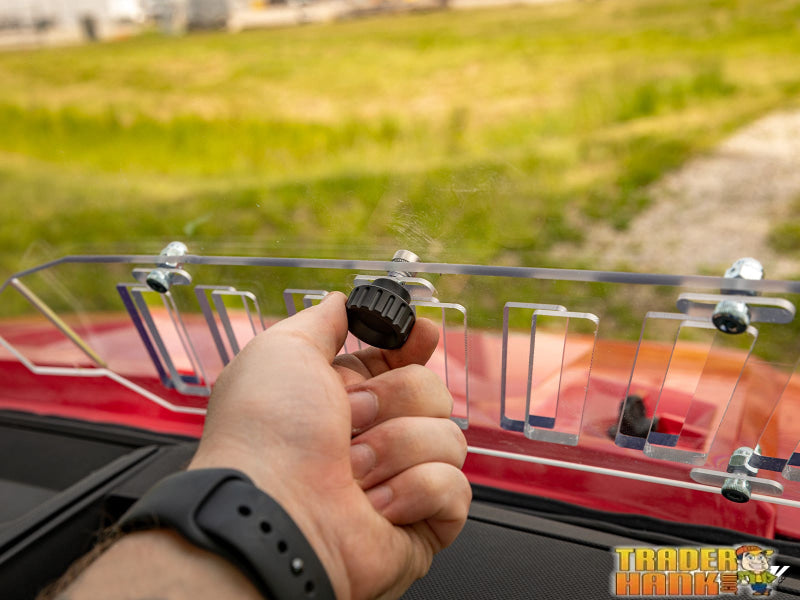 Polaris Ranger 900 Vented Full Windshield—Scratch-Resistant | Free shipping