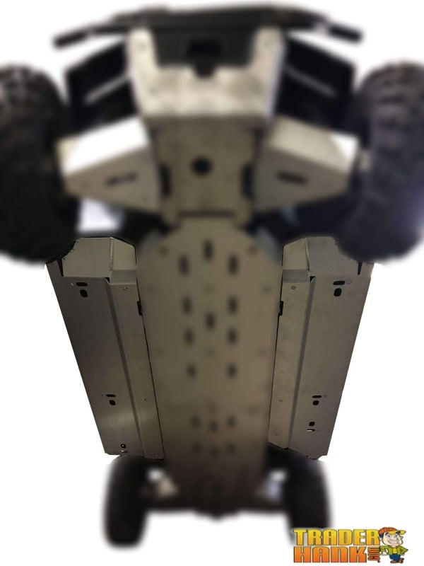 Polaris Ranger Crew 570-4 Ricochet 2-Piece Rock Slider & Floorboard Skid Plate Set | Ricochet Skid Plates - Free Shipping