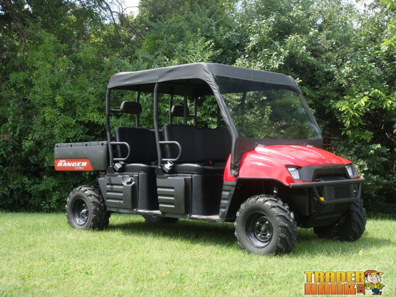Polaris Ranger Crew 700 (2008-2009) - Vinyl Windshield/Top Combo | UTV Accessories - Free shipping