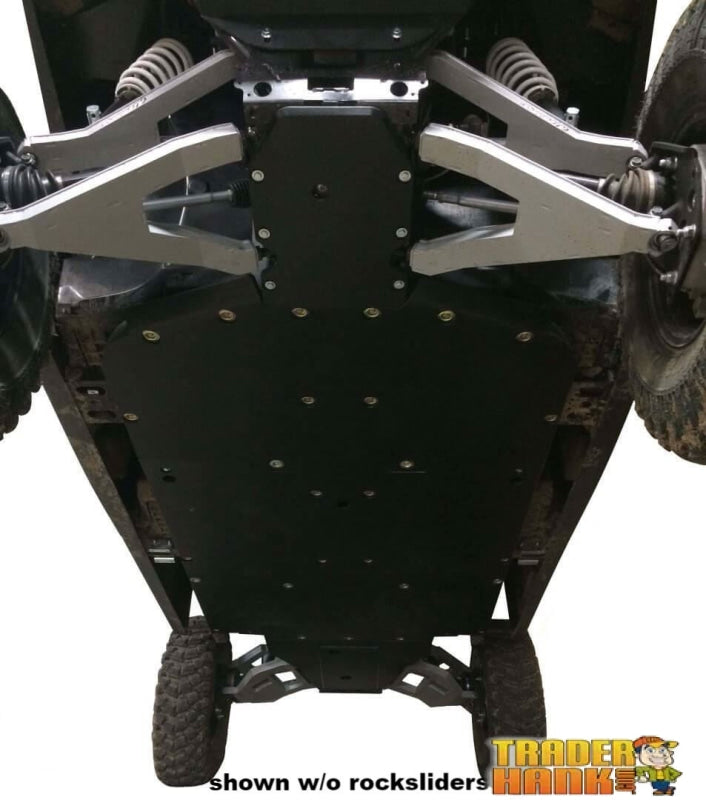 Polaris Ranger Crew 900-5 Ricochet 5-Piece Full Frame Skid Plate Set | Ricochet Skid Plates - Free Shipping