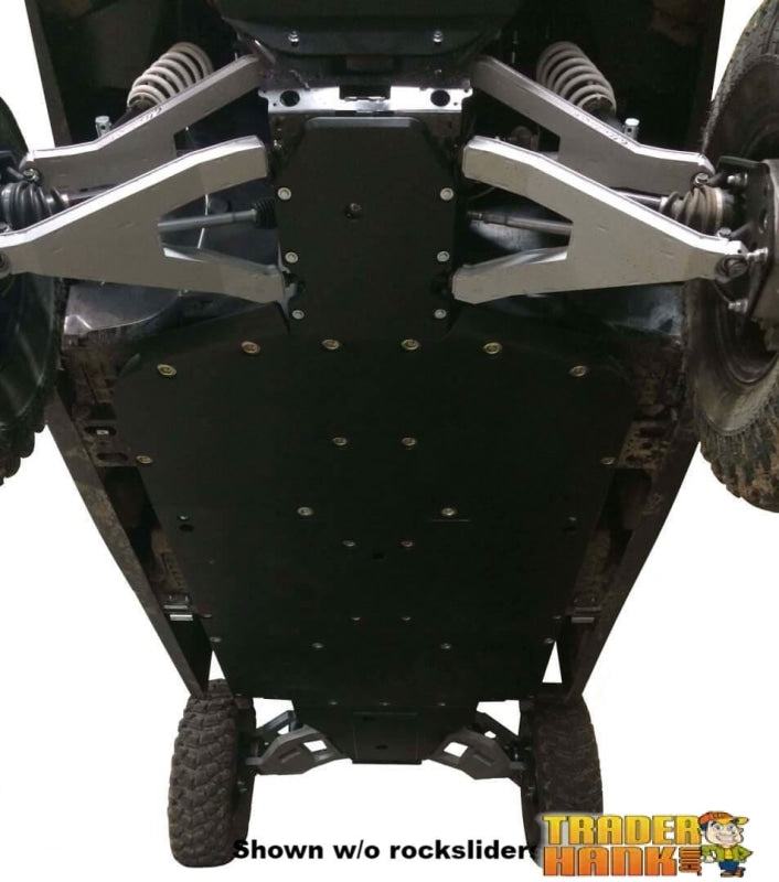 Polaris Ranger Crew 900-6 Ricochet 5-Piece Full Frame Skid Plate Set | Ricochet Skid Plates - Free Shipping