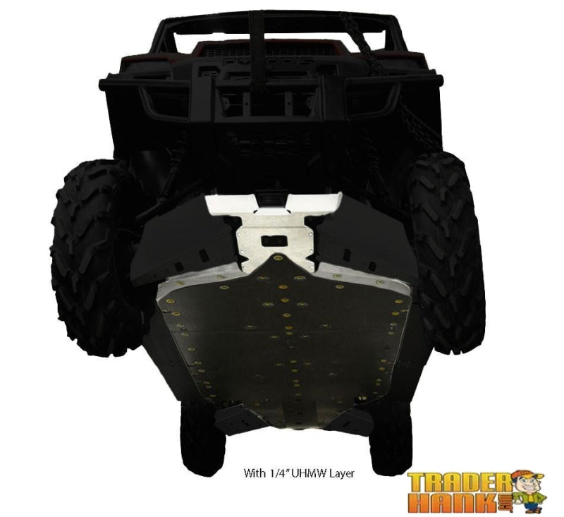 Polaris Ranger Crew Diesel Ricochet 5-Piece Full Frame Skid Plate Set | Ricochet Skid Plates - Free Shipping