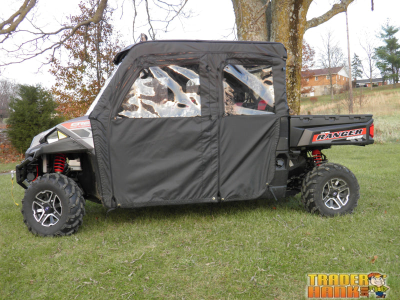 Polaris Ranger Crew Mid Size 570 - 4 Passenger - CAMO Door/Rear Window Combo | UTV Accessories - Free shipping