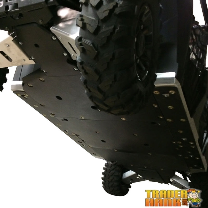 Polaris Ranger Crew XP 1000 Ricochet 13-Piece Complete Aluminum or with UHMW Skid Plate Set | Free shipping