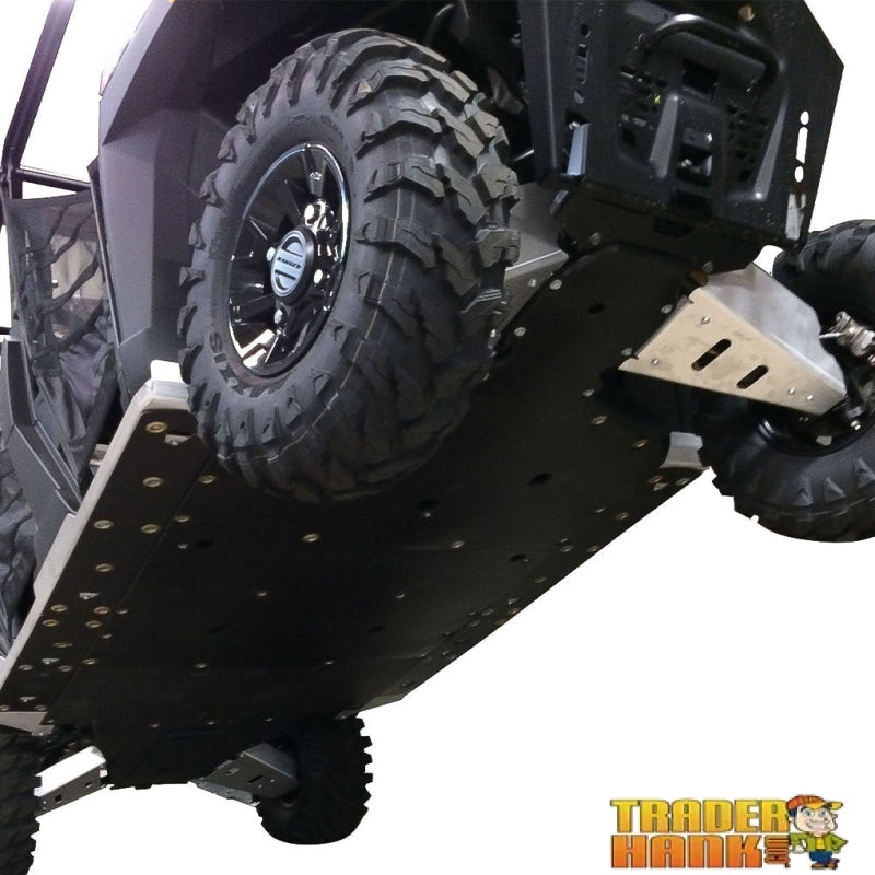 Polaris Ranger Crew XP 1000 Ricochet 13-Piece Complete Aluminum or with UHMW Skid Plate Set | Free shipping