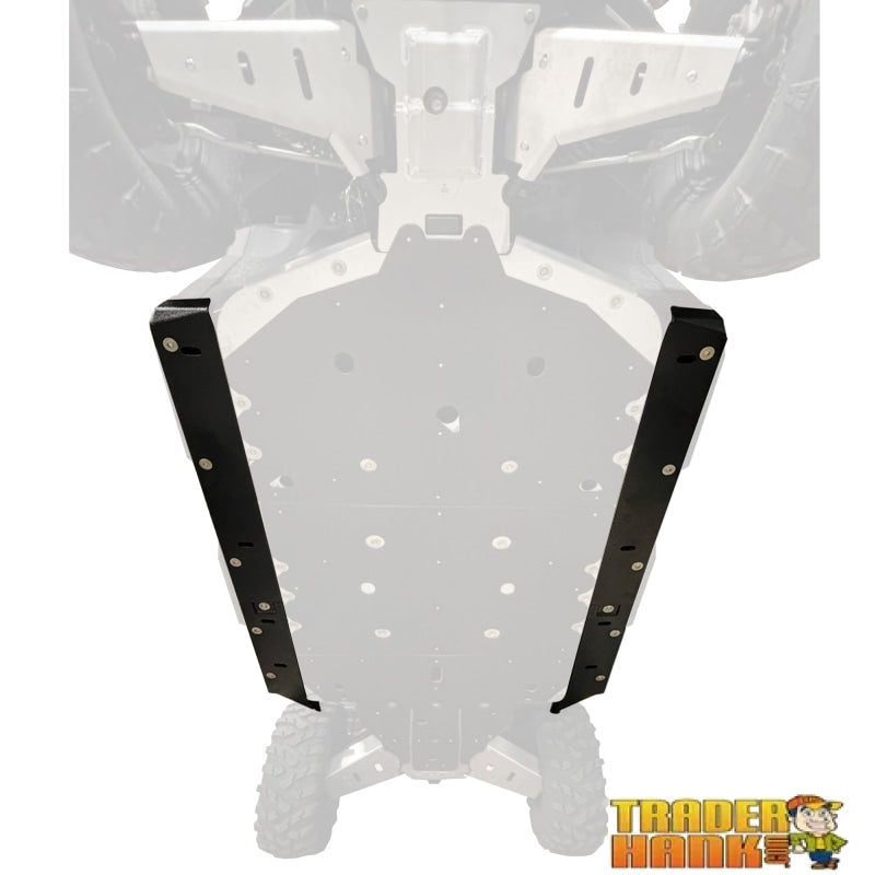 Polaris Ranger Crew XP 1000 Ricochet 4-Piece Aluminum Rock Slider Set | Free shipping