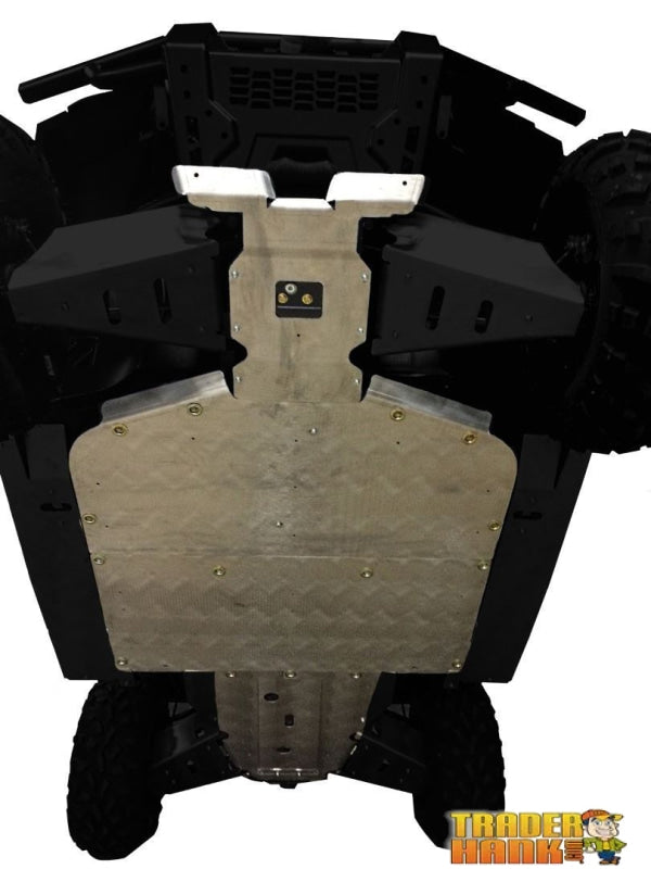 Polaris Ranger Diesel Ricochet 4-Piece Full Frame Aluminum Skid Plate Set | Ricochet Skid Plates - Free Shipping