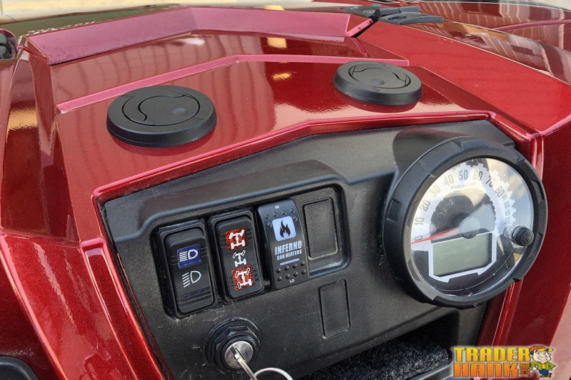 Polaris Ranger Full Size 570 and Crew Cab Heater 2017-2021 (Round Bars) | UTV ACCESSORIES - Free shipping