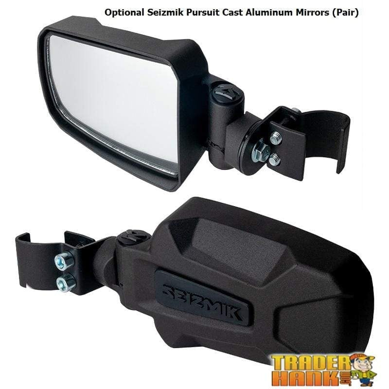 Seizmik Full Framed Hinged Doors Polaris Ranger Full Size 570 (Round Bars) | UTV ACCESSORIES - Free Shipping