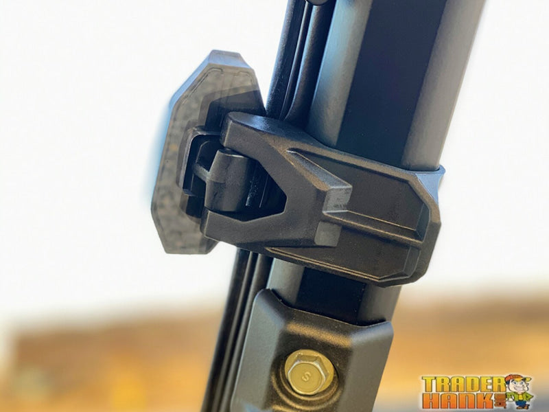 2015-2016 Polaris Ranger Full Size 570 Crew Venting Windshield With Tool-Less-Rapid-Release Mounting System | UTV ACCESSORIES - Free