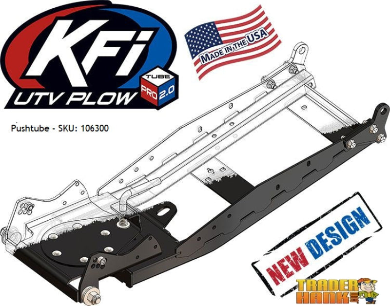 Polaris Ranger XP 900 KFI Snow Plow Kit | Free shipping