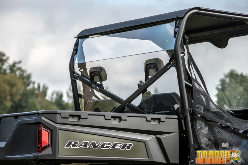 Polaris Ranger Full Size 570 (Round Bars) Rear Windshield | Free shipping