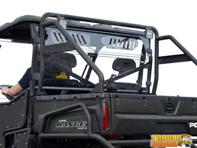 Polaris Ranger 700/800 Vented Full Rear Windshield | SUPER ATV WINDSHIELDS - Free Shipping