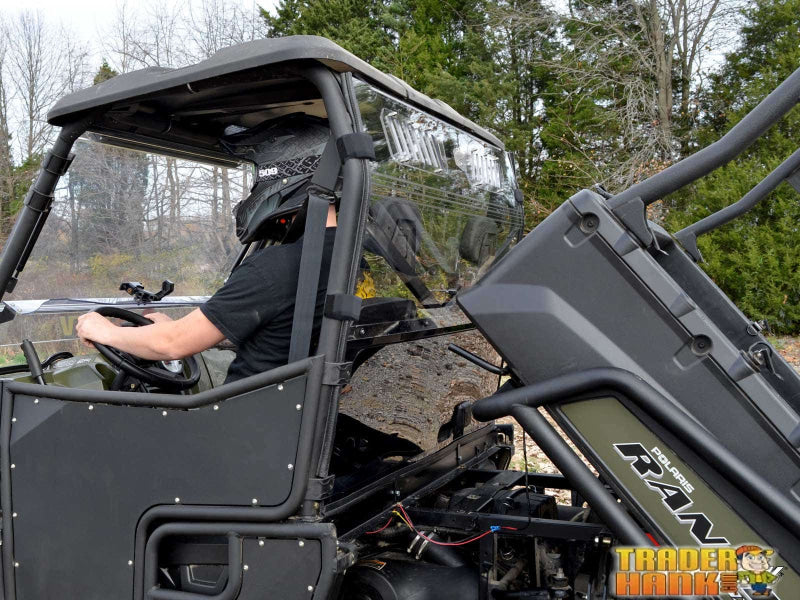 Polaris Ranger Full Size 800 Vented Full Rear Windshield | Free shipping