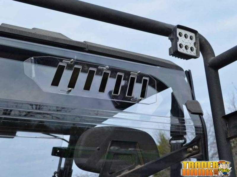Polaris Ranger 700/800 Vented Full Rear Windshield | SUPER ATV WINDSHIELDS - Free Shipping