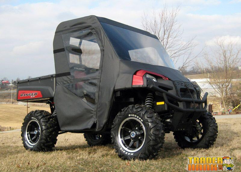 2009-2014 Polaris Ranger Full Size XP 700/800 Full Cab Enclosure With Vinyl Windshield | UTV ACCESSORIES - Free Shipping