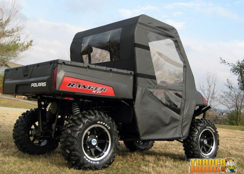 2009-2014 Polaris Ranger Full Size XP 700/800 Full Cab Enclosure With Vinyl Windshield | UTV ACCESSORIES - Free Shipping