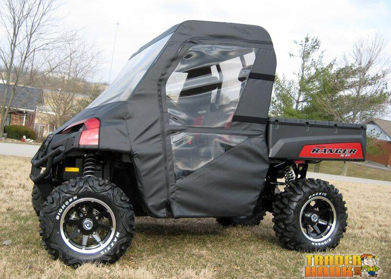 2009-2014 Polaris Ranger Full Size XP 700/800 Full Cab Enclosure With Vinyl Windshield | UTV ACCESSORIES - Free Shipping