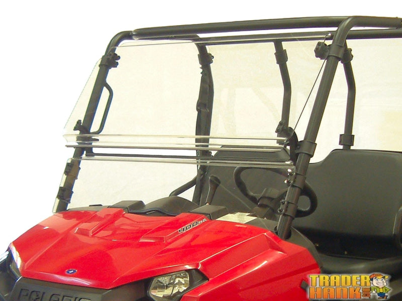 2010-2014 Polaris Ranger Mid Size 400/500 Full Tilting Windshield - Hard Coated | UTV ACCESSORIES - Free shipping