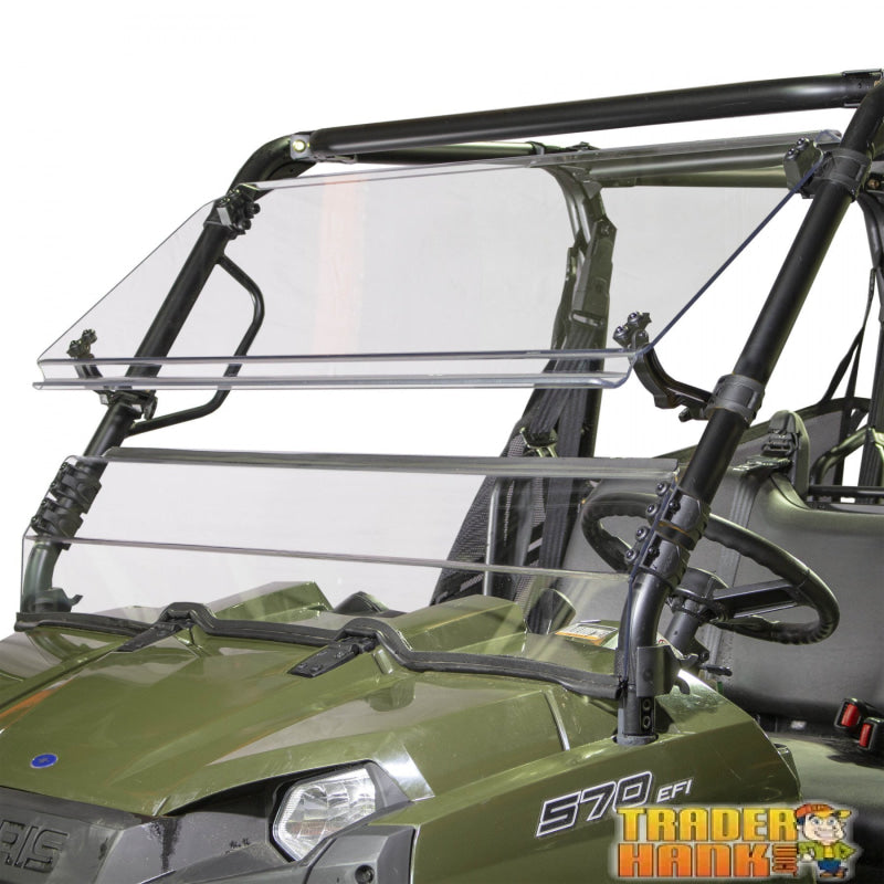 Polaris Ranger Mid Size 400/500 (Round Bars) Full Tilting Windshield | UTV ACCESSORIES - Free Shipping