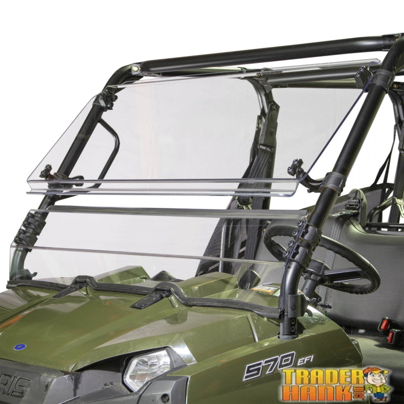 Ranger Mid Size 400/500 (Round Bars) Full Tilting Windshield | UTV ACCESSORIES - Free Shipping