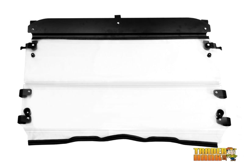 Polaris Ranger Mid-Size 400/500 Round Tube Windshield Versa-Fold (UV Resistant Poly) | UTV ACCESSORIES - Free Shipping
