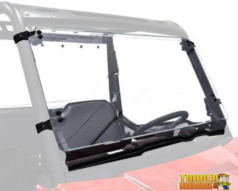 Polaris Ranger Mid-Size 570 Crew (Pro-Fit) Full Tilting Scratch Resistant Windshield | UTV ACCESSORIES - Free shipping