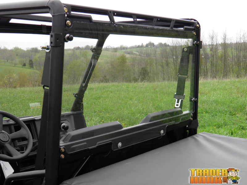 Polaris Ranger Mid-Size Crew - Lexan Back Panel w/Vent Option | UTV Accessories - Free shipping