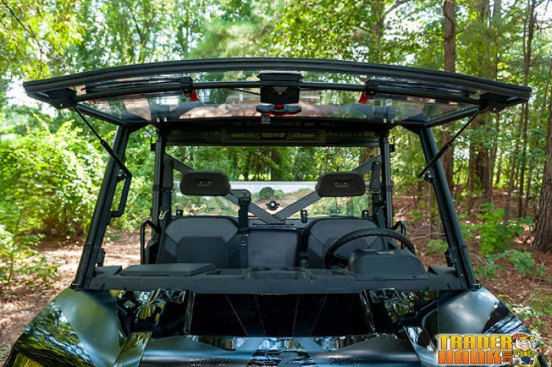 Polaris Ranger Mid Size EV/ION/ ETX Flip-Up Vented Scratch Resistant Windshield 2015-2021 |