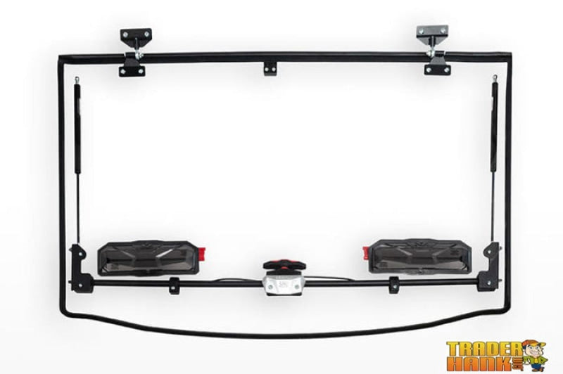 Polaris Ranger Mid Size EV/ION/ ETX Flip-Up Vented Scratch Resistant Windshield 2015-2021 |