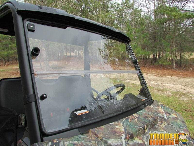 Polaris Ranger Mid Size EV/ION/ ETX Seizmik Versa Fold Windshield - Hard Coated (Pro-fit) | UTV ACCESSORIES - Free Shipping