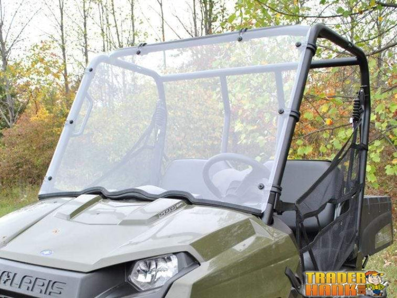 Polaris Ranger Midsize Scratch Resistant Full Windshield | SUPER ATV WINDSHIELDS - Free Shipping